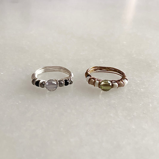the mandalorian & grogu rings