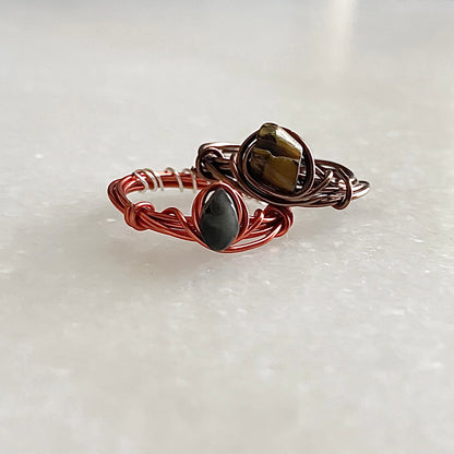 rocket & groot rings