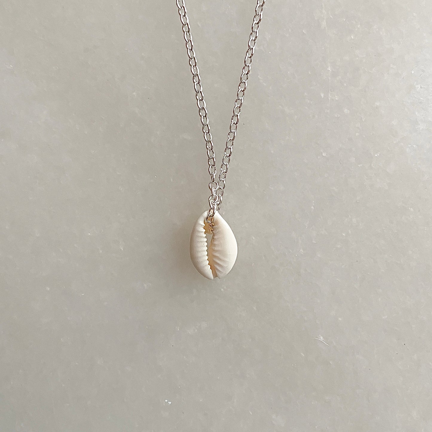 kildare island "boneyard" beach cowrie necklace