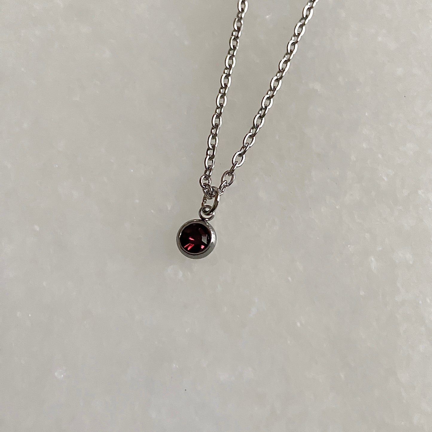 the scarlet witch necklace (dainty)
