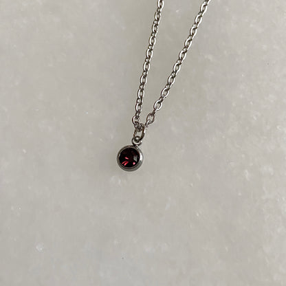 the scarlet witch necklace (dainty)