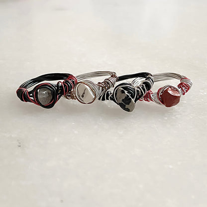 black widow family rings