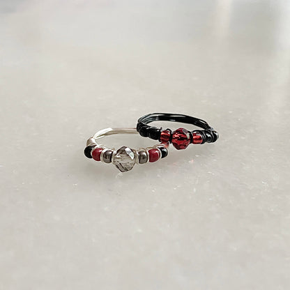 black widow & the winter soldier rings