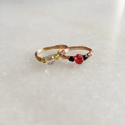 natasha & yelena rings