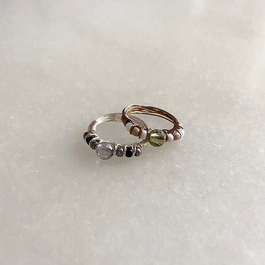 the mandalorian & grogu rings