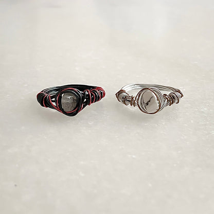 black widow family rings