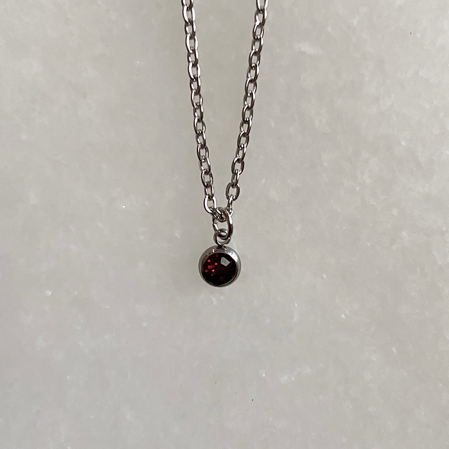 the scarlet witch necklace (dainty)