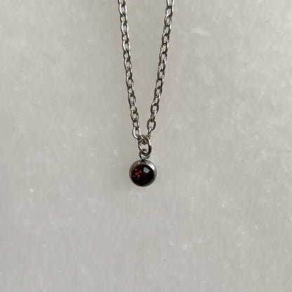 the scarlet witch necklace (dainty)