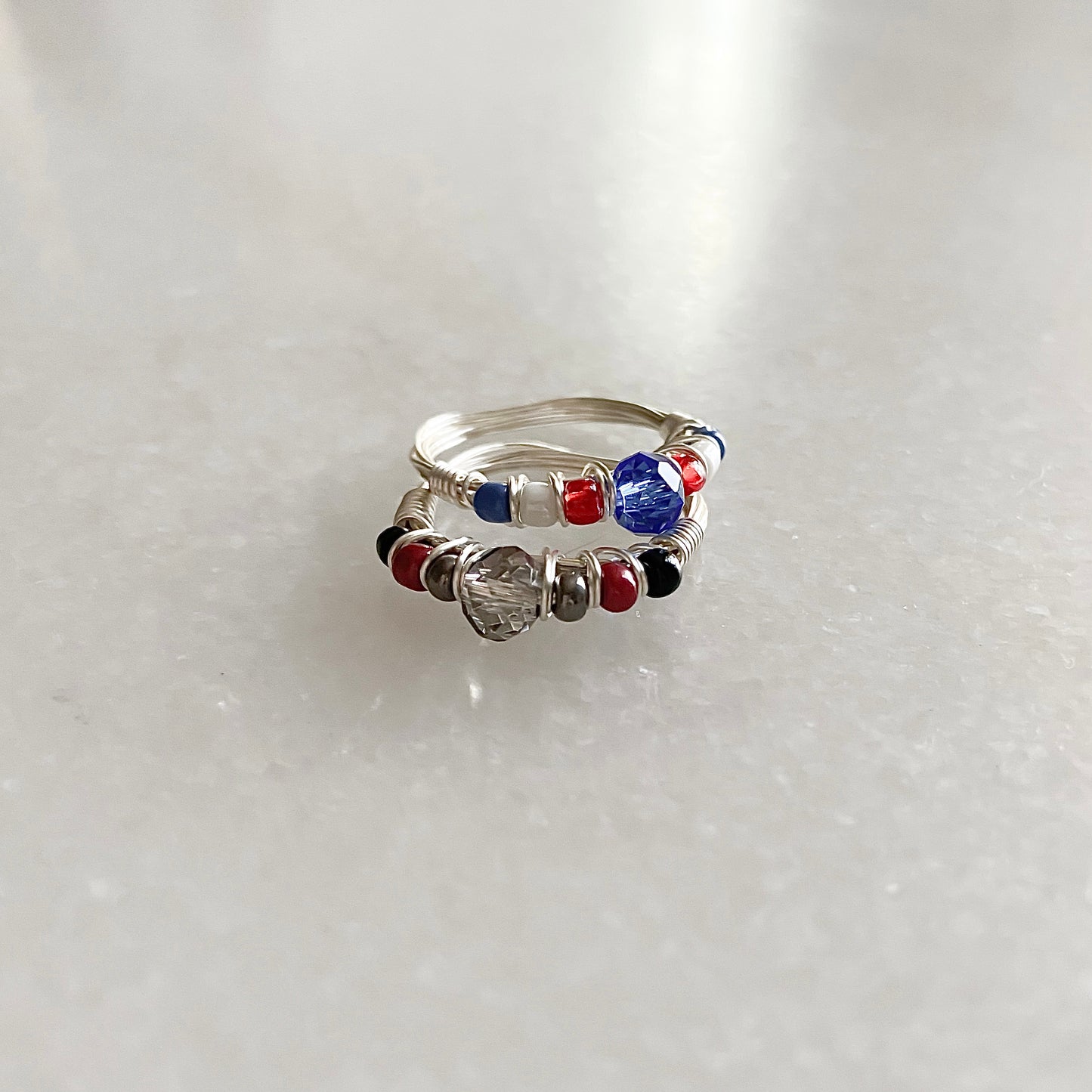 captain america & the winter soldier rings