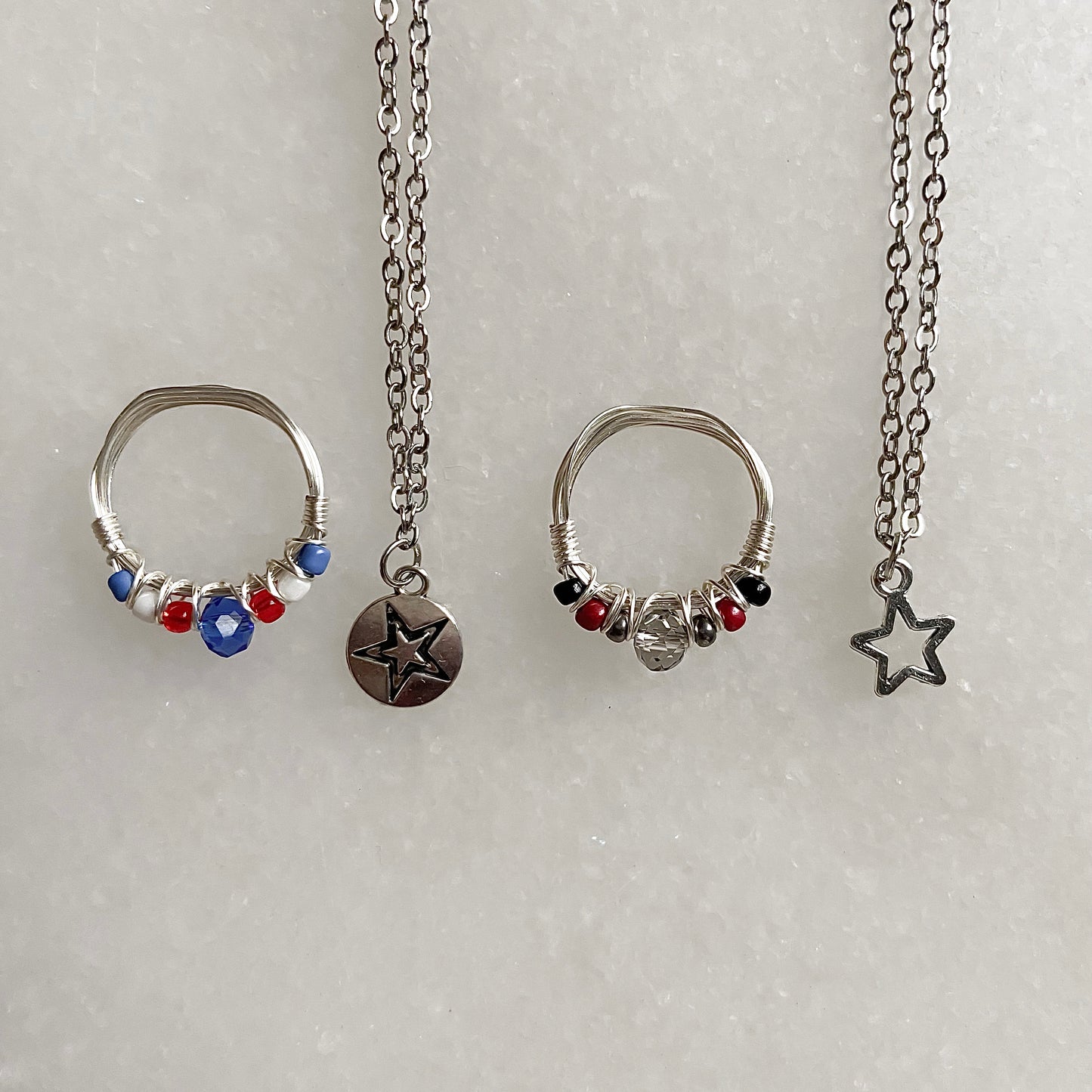 captain america & the winter soldier necklaces
